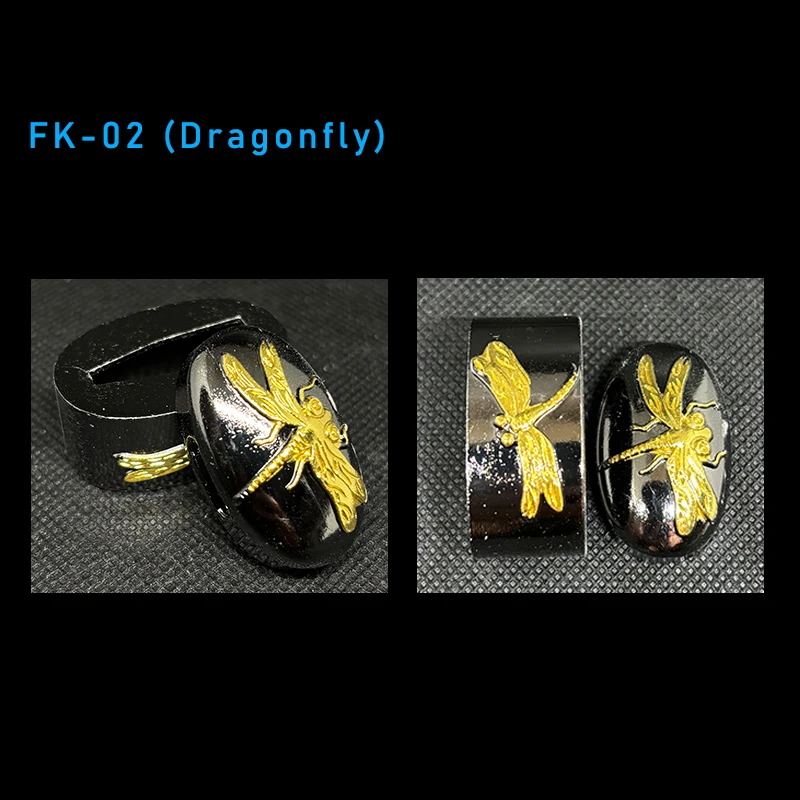 Hochwertige Legierung Katana Butt Cap Fuchi Kashira Griff Kragen für japanische Schwert Samurai Wakizashi Katanas Schwerter Armaturen – Detail 3