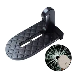 Car Vehicle Folding Stepping Ladder Foot Pegs Multifunction Access to Car Rooftop With Safety Hammer fit For Jeep Car SUV 1pcs