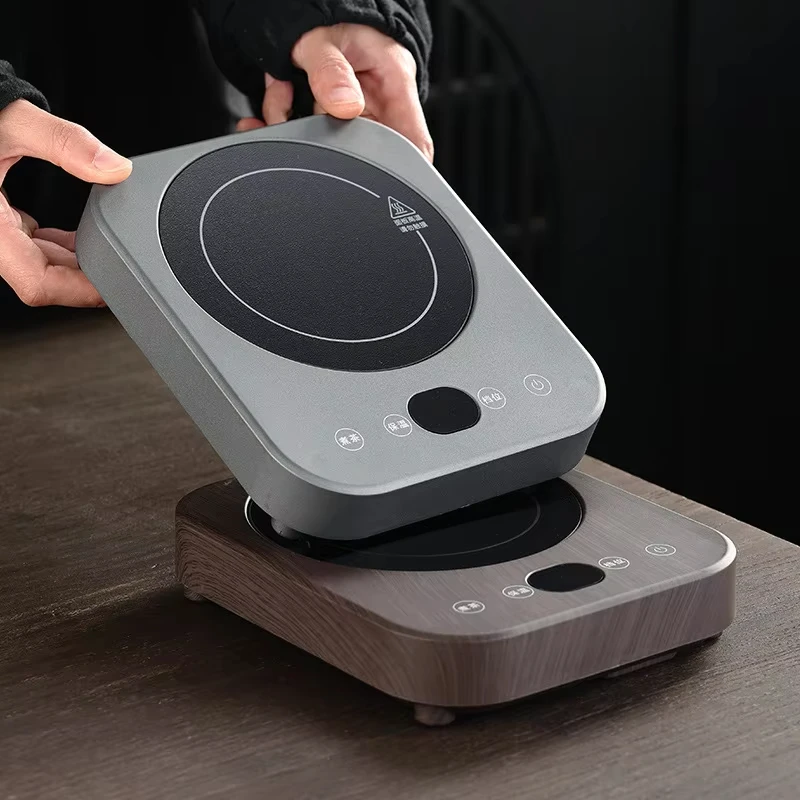 800W Electric Ceramic Stove Mini Water Boiler Fast Heating Tea Maker Electric Hot Plate Heater for Tea Brewing 220V