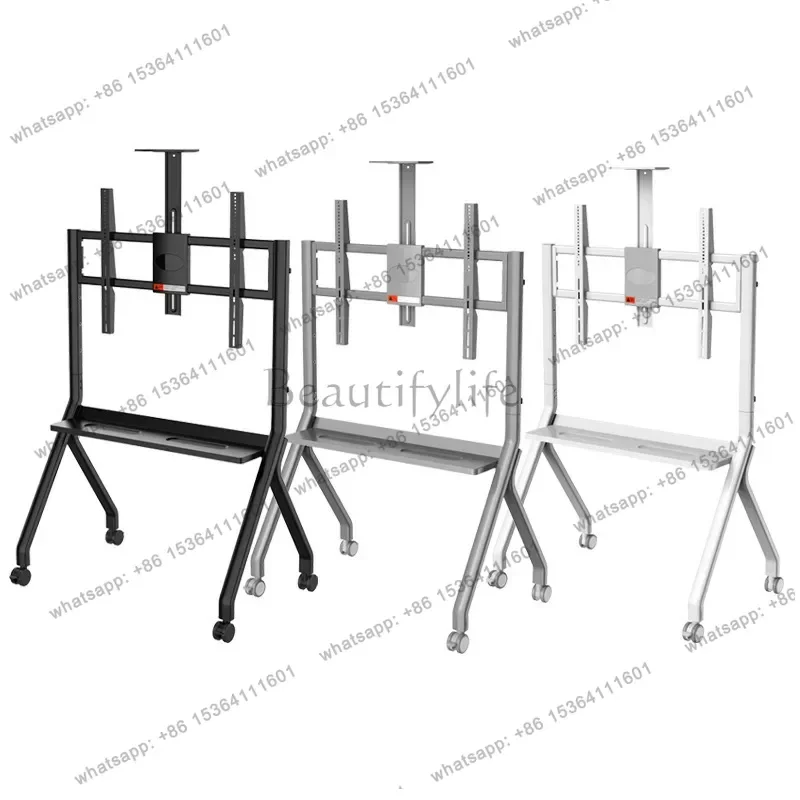 Best Sellers Wheels Furniture TV Stands Homestay Monitor Simple Shelf Office TV Stands Meeting Room Metal Furniture Телека MH40D