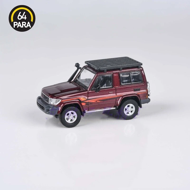 PARA 1:64 Land Cruiser LC71 Legierung Automodell Sammlung Ornament Geschenk