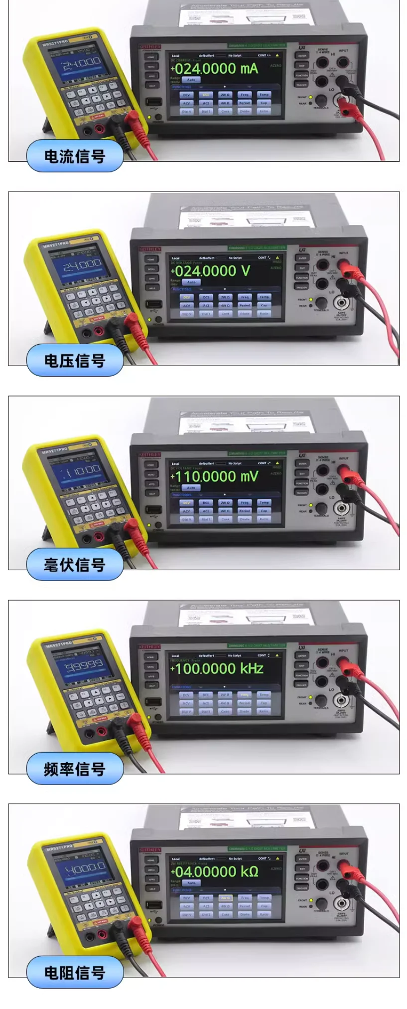 Imagem -06 - Hart Signal Generator Calibrador Termopar Gravador Paperless Depuração Modbus 420ma Mr9271pro Novo