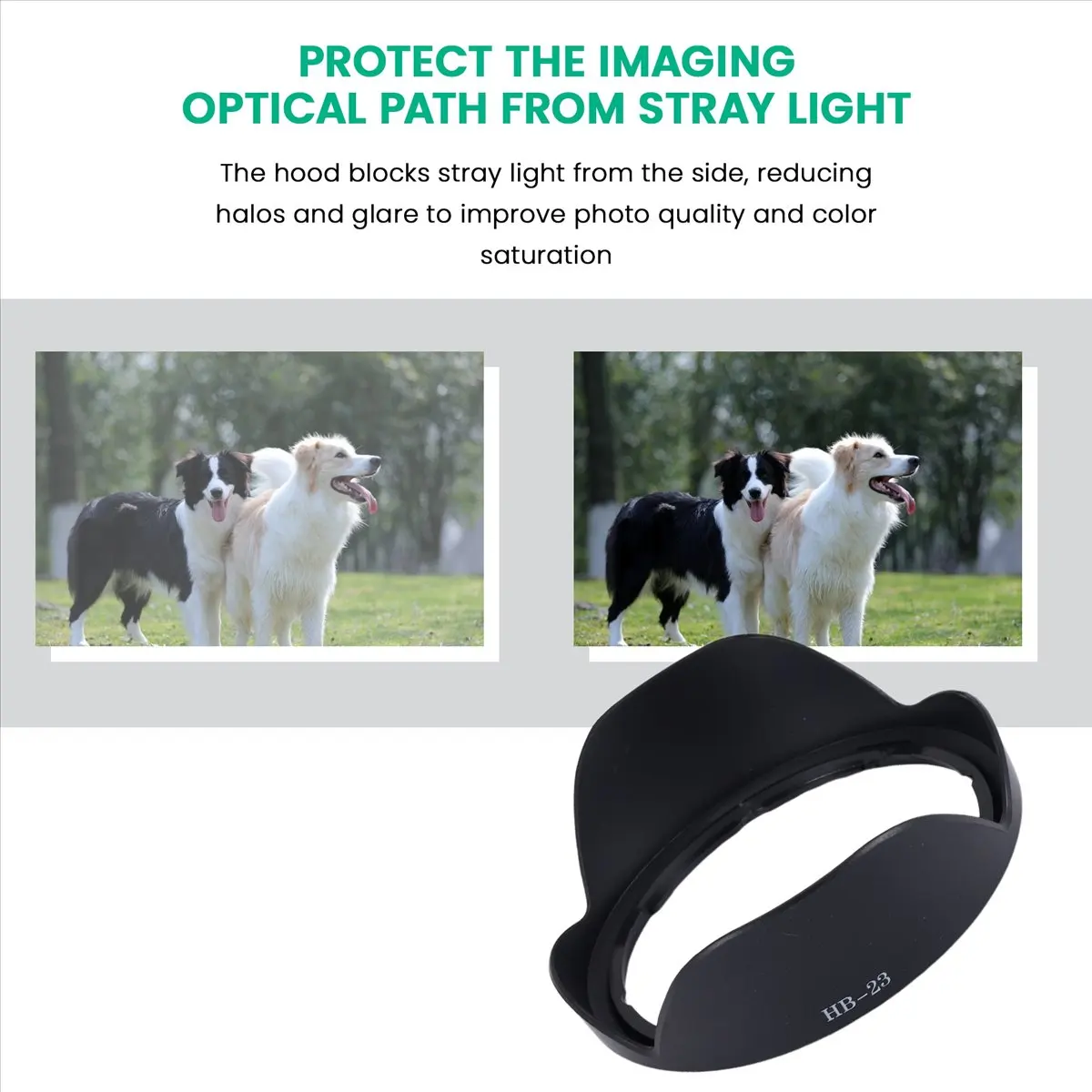 AT42 HB-23 Lens Hood For 10-24mm/17-35mm/18-35mm/12-24mm HB23