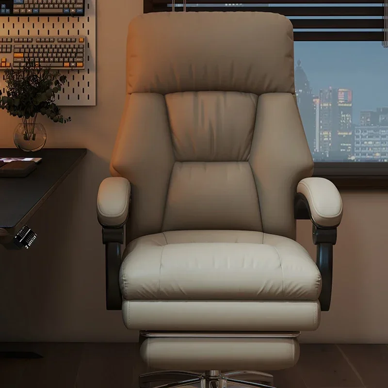 

Luxurious Simplicity Comfort Office Chair Adjust Work Backrest Senior Office Chair Meeting Clerk Salon Bedroom Furniture FYOC
