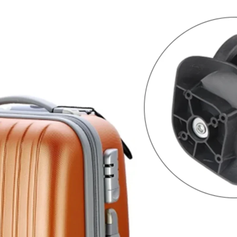 

2 Pairs Case Luggage Universal Wheels Trolley Case Wheel Repair Parts Accessories