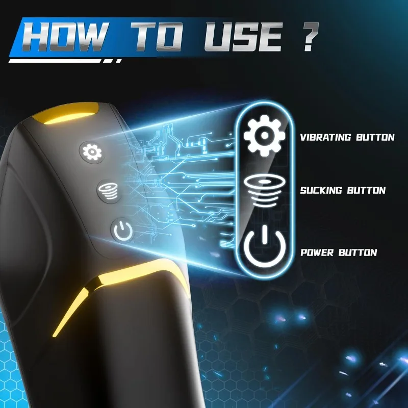 التلقائي مص معدات الاستمتاع واللعب الجنسي كأس الموزه الذكور مع 10 طرق تهتز اللسان الضارب جيب كس القضيب مضخات