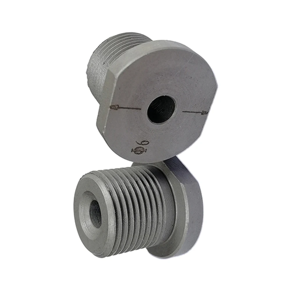 Metal Drill Sleeve for Precision Woodworking Applications Including Round Wood Tenon Punching and 3-in-1 Hole Punching Devices