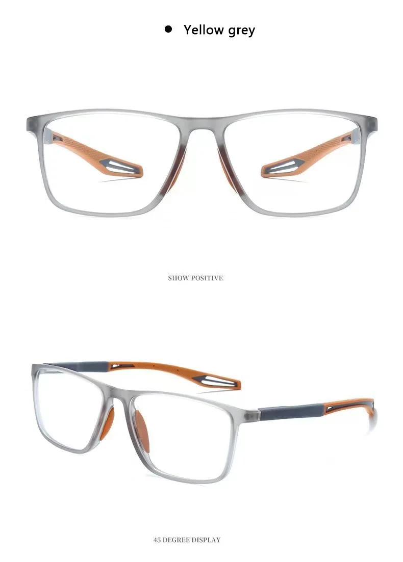 TR90 Sport Lesebrille Ultraleicht Anti-blau Licht Presbyopie Brillen Frauen Männer Weit Anblick Optische Brillen Dioptrien Zu + 4,0 – Detail 10