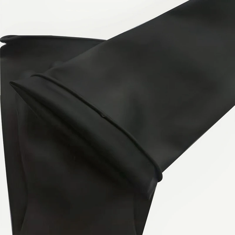 2X قفازات تفجير الرمل لقفازات خزانة الرمل مقاس 60 × 20 سم