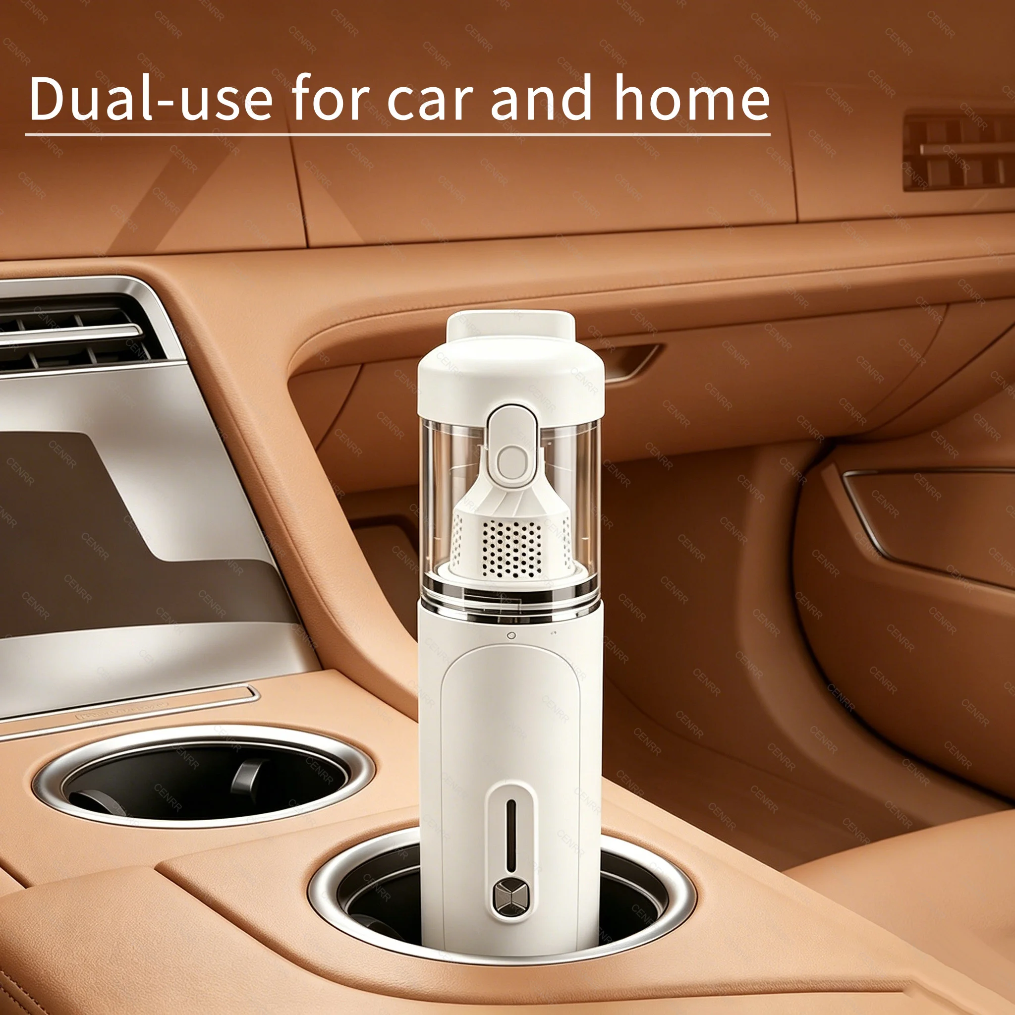 CENRR NEW Car Vacuum Cleaner Strong Suction Powerful Wireless Portable Cleaner for Home Appliance Air Blower Vacuum Cleaner Car