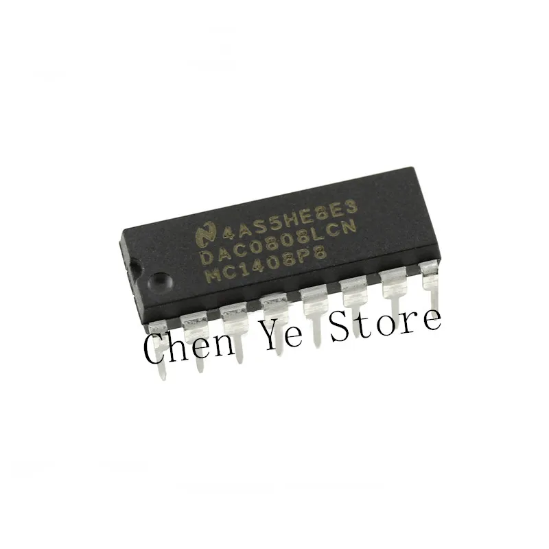 

10PCS New original DAC0808LCN MC1408P8 DAC0808 DIP16 digital-to-analog converter inline