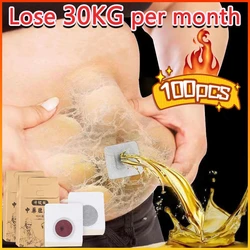 Chinese Medicine100% Fast Weight Loss Navel Sticker Slimming Product Health Safe Fat Burner Slimer Tool Lower Body Slim Patch