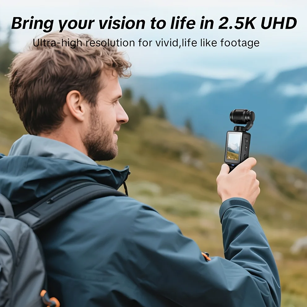 SKIG 1080P FHD Video Camera with 1.9' CMOS, USB Rechargeable, 180° Rotating Action Camcorder for Vlogging Camera