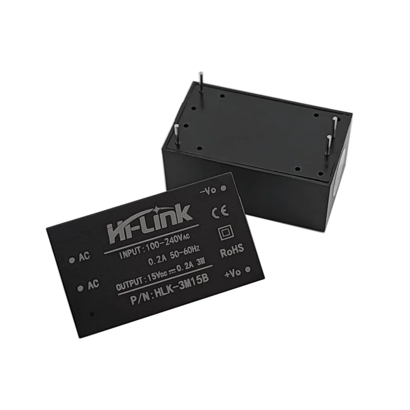 HLK-3M05B HLK-PM01 HLK-PM01 3W 5V 절연 컨버터 220V/110V ~ 5V 600mA 스위칭 전원 공급 장치 모듈의 저가 교체
