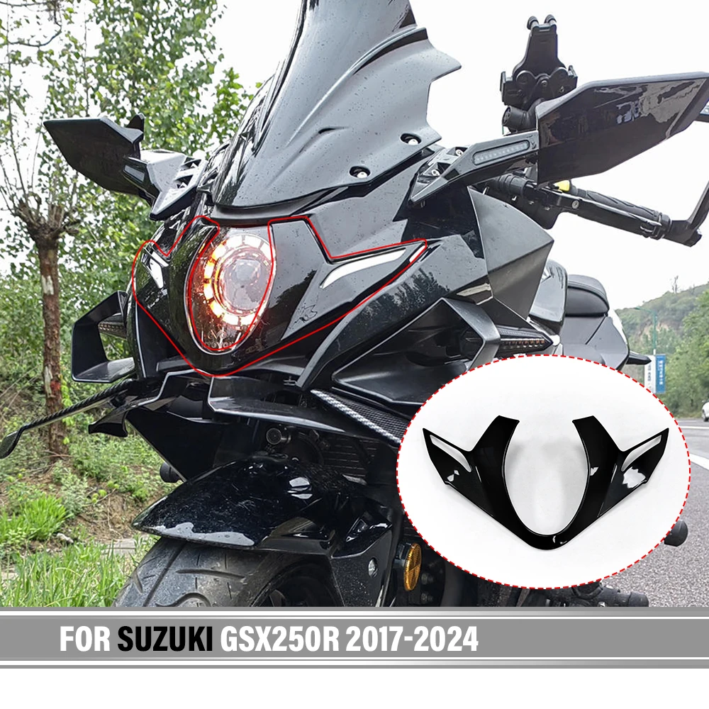 For Suzuki GSX250R GSX-250R GSXR250 2017-2024 2023 22 Motorcycle Modification Headlight Pprotection Case Lamp Cover Accessories