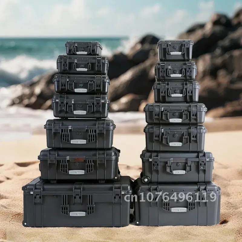 Waterproof Portable Safety Protection Box Flip-Top Style Plastic Tool Box for Instrument And Equipment Packaging