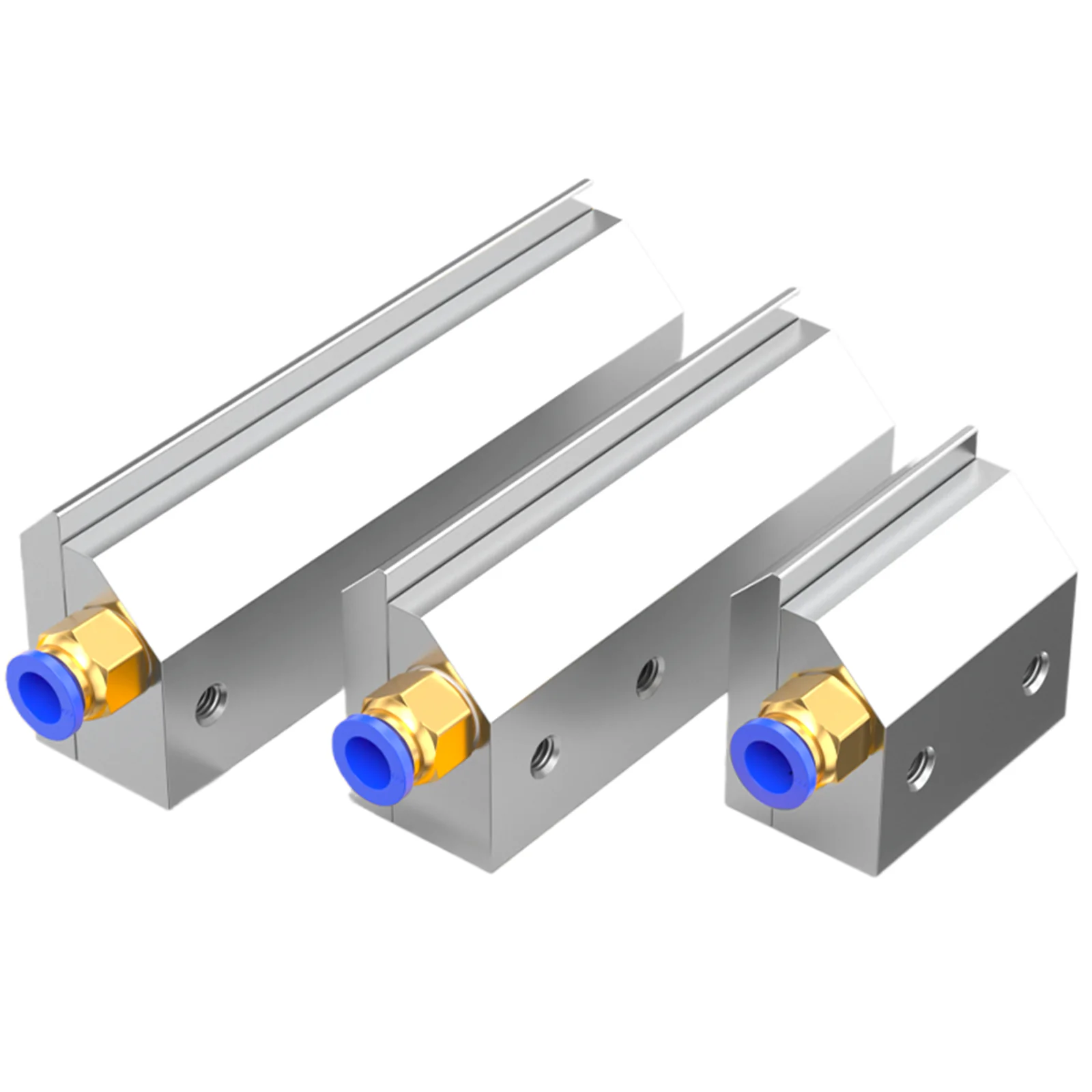 30-200mm Super Compressed Air Knife Aluminium Alloy for Precision Cleaning Industrial Blower-Powered Air Knife Nozzle
