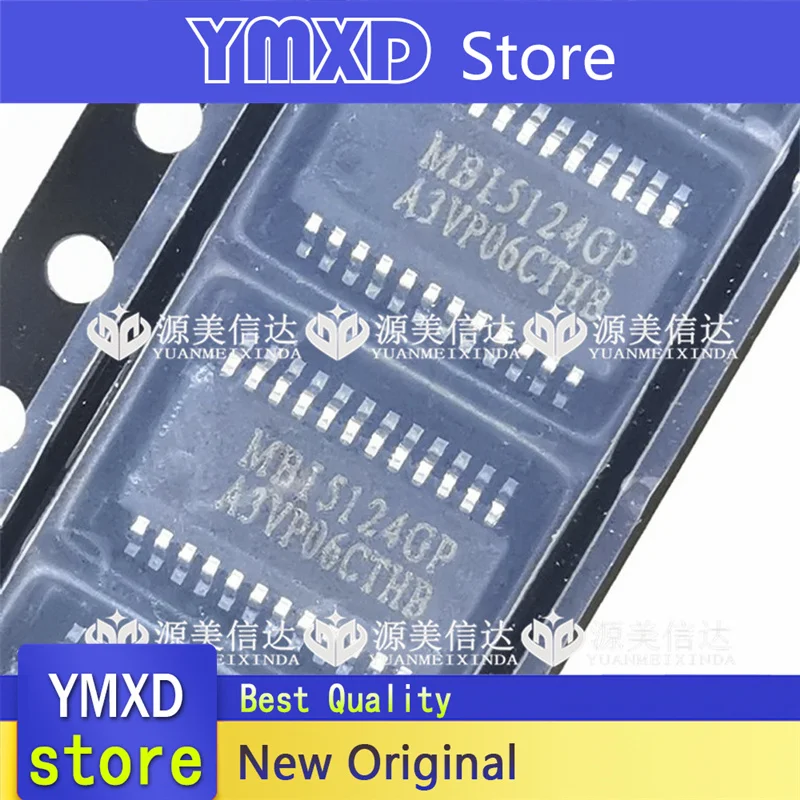 10 개/몫 새로운 원본 MBI5124GP MB15124GP LED 디스플레이 칩 IC SSOP-24 재고 있음