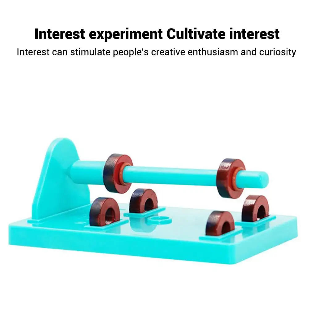 Labs Junior Science Magnetismo Set Anello da bar Esperimento Educazione Agitarsi Magneti Bussola a ferro di cavallo Kit di strumenti Regali per bambini