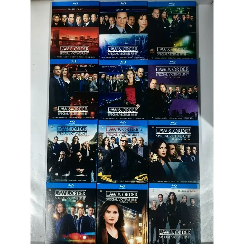 Blu-ray Disc Law and Order Special Victims Unit Complete Seasons 1 to 24 Collection