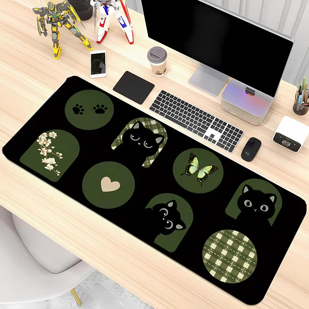 

Cute Black Cat Series Mouse Pad Mouse Pad Large mouse pad
