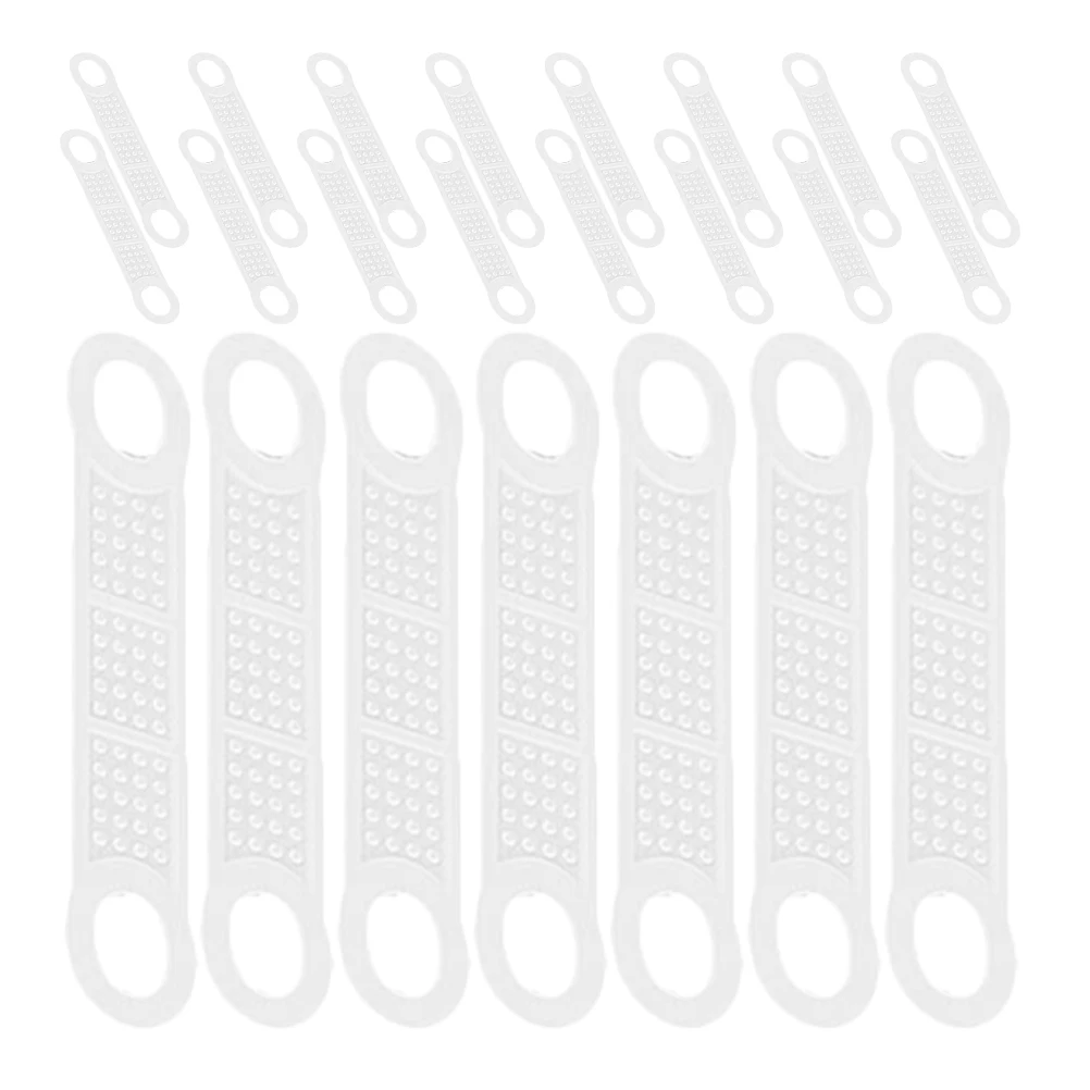 

60 Pcs Anti-slip Silicone Strips Rubberized Hangers Grips Clothing Non-slip for Clothes Anti-s Accessories Coat