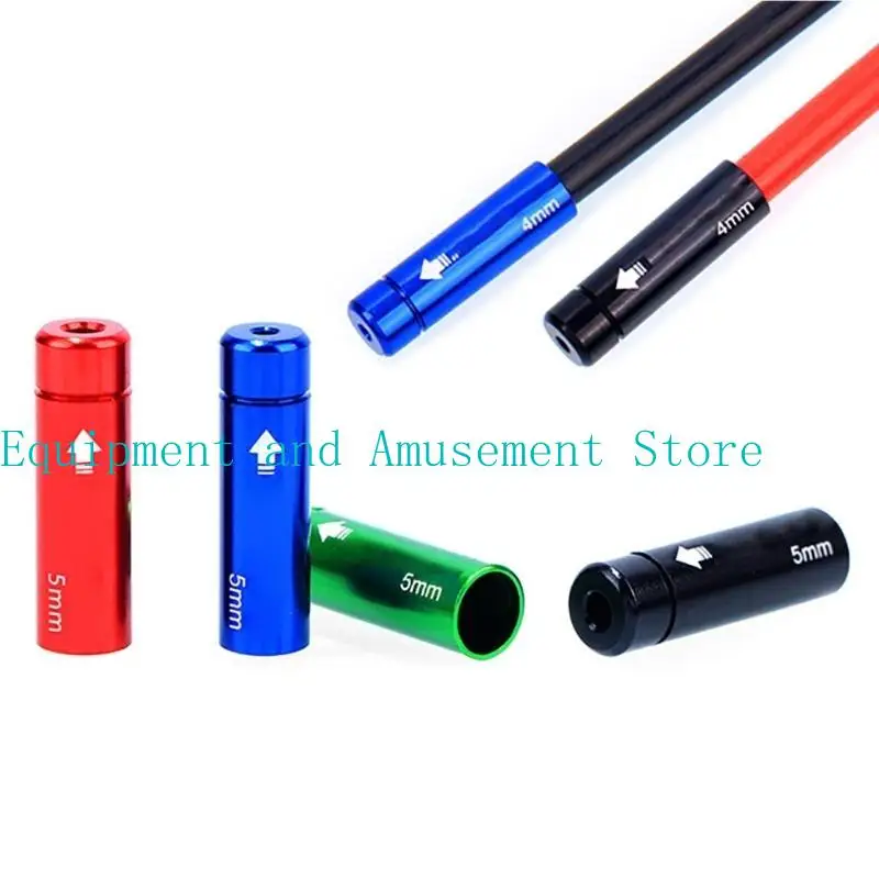 

Y1UC 10Pcs Bike Brake Cable Housing Ferrule End Caps Bicycles Shifts Cable End Caps Derailleur Shifts Cable Wire End Caps