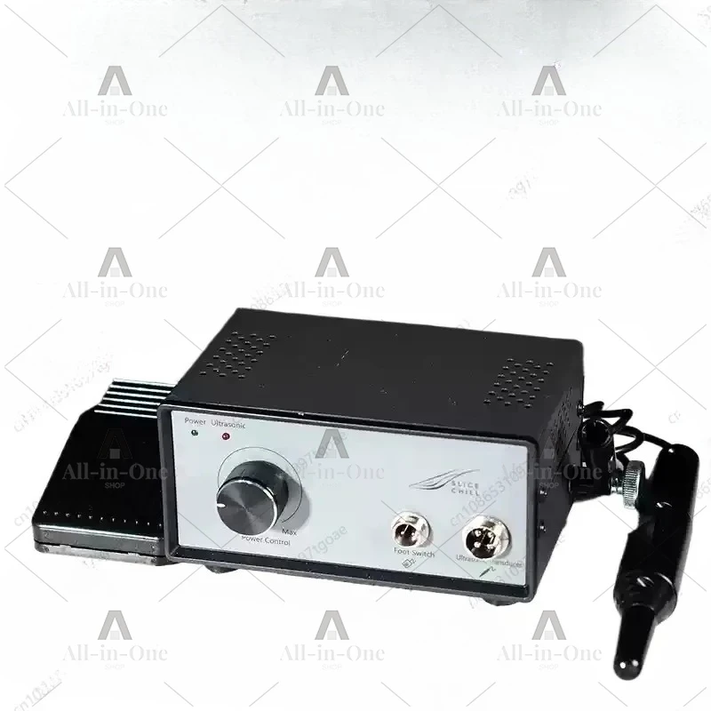 Ultrasonic Cutting Knife - AC 220V Electric Craft Tool for Plastic, Carbon Fiber, Models, ABS, PVC with 12 Blades & Foot Pedal