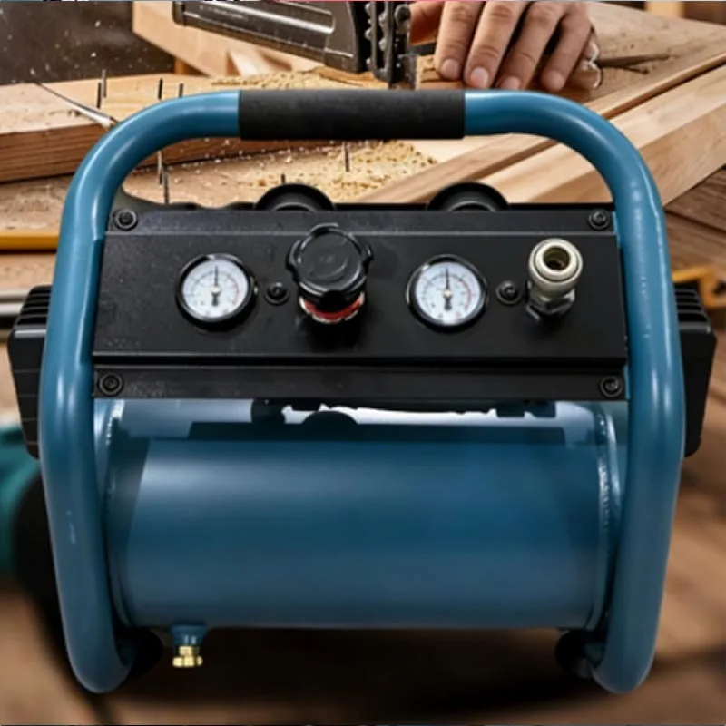 Air Compressor Small Brushless Lithium Battery Air Pump Inflator Portable 10L Dual Motors High-power Air Compressor Rechargeable