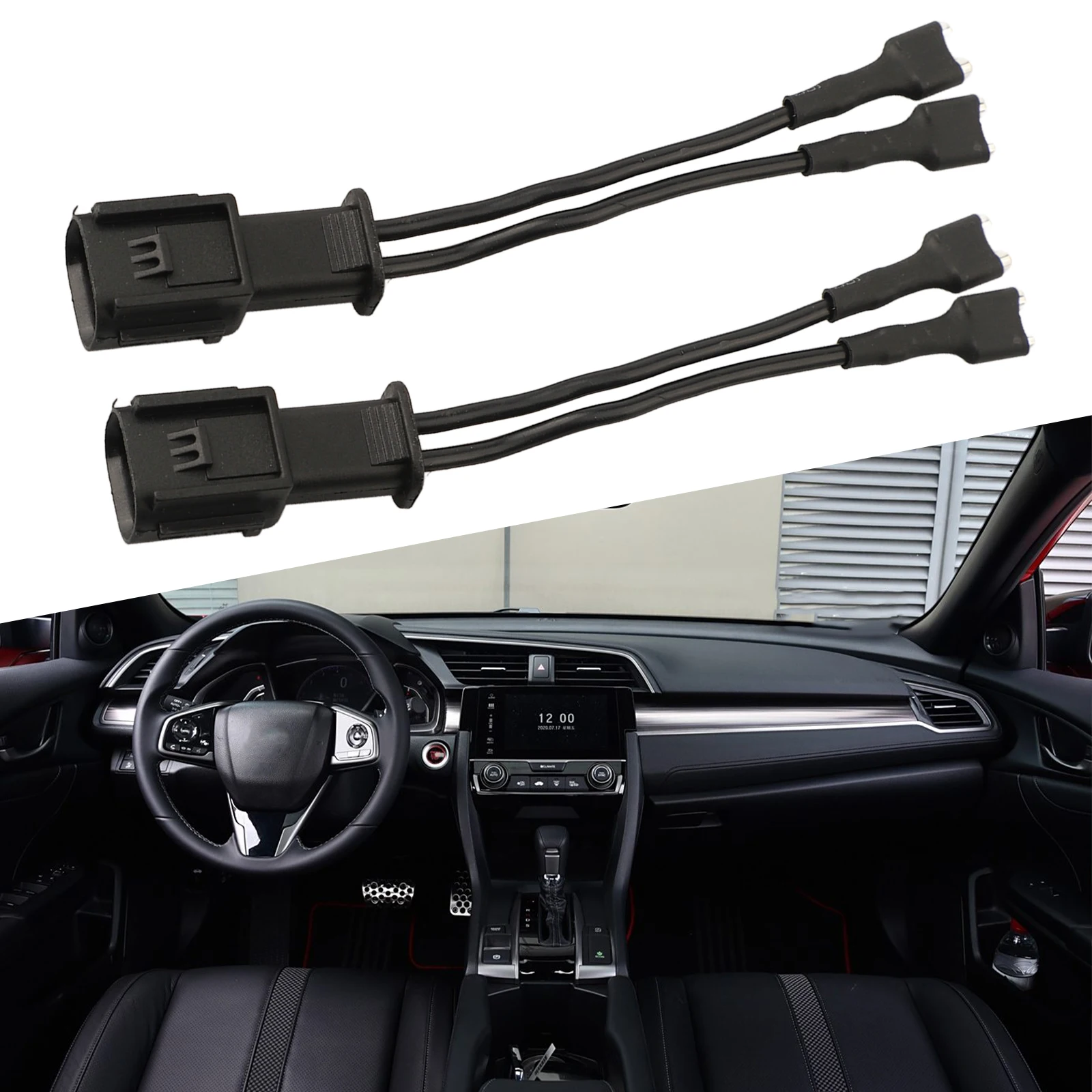 0000000000000000000000000000apters For Honda Civic For Accord 0orn Connect Adapter Wire Car Speaker 0lug Accessories