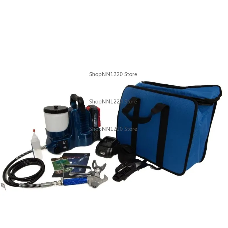 Cordless Paint Sprayer Airless Hands-Free Coating for Interior Exterior Doors Portable Easy to Use Painting Equipment