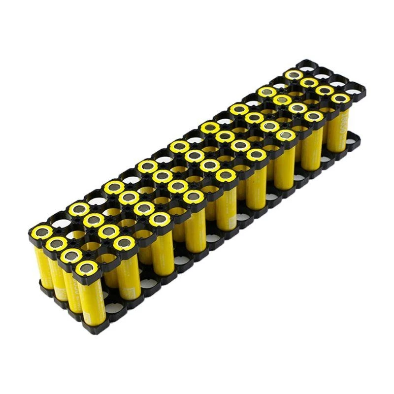  21700 Battery Holder Bracket Safety Anti Vibration Plastic Cylindrical Brackets