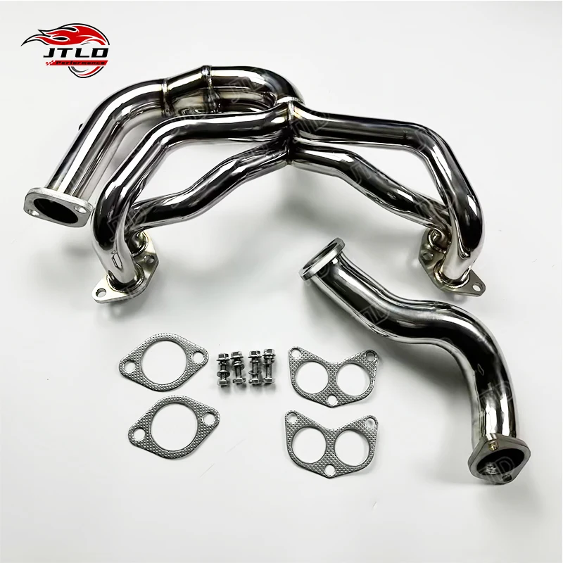 

JTLD Stainless Steel Equal Length Exhaust Header Manifold For Toyota GT86 Subaru BRZ 86 Headers With Catless Downpipe