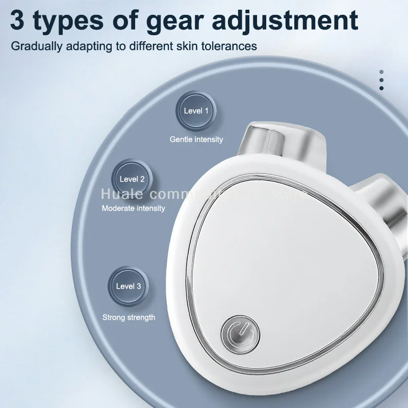 Microcurrent Face Lifting Massager - New Mini Lift Device, Electric Face Massager With 3 Gear Speeds USB Dual Roller Massager