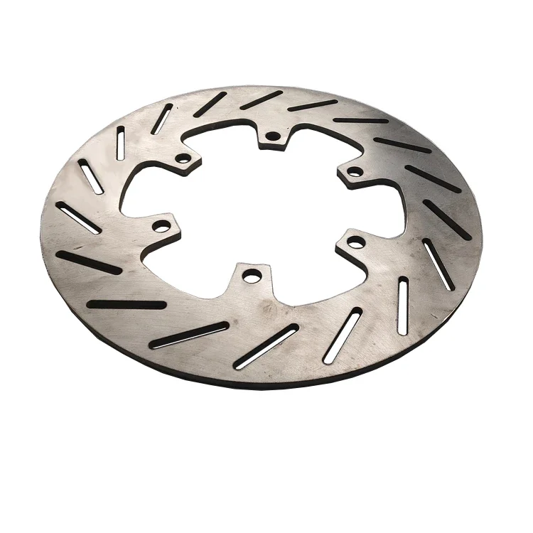 6mm thick Titanium Gr5 12 Inch Ti Rear Brake Disc for road race car