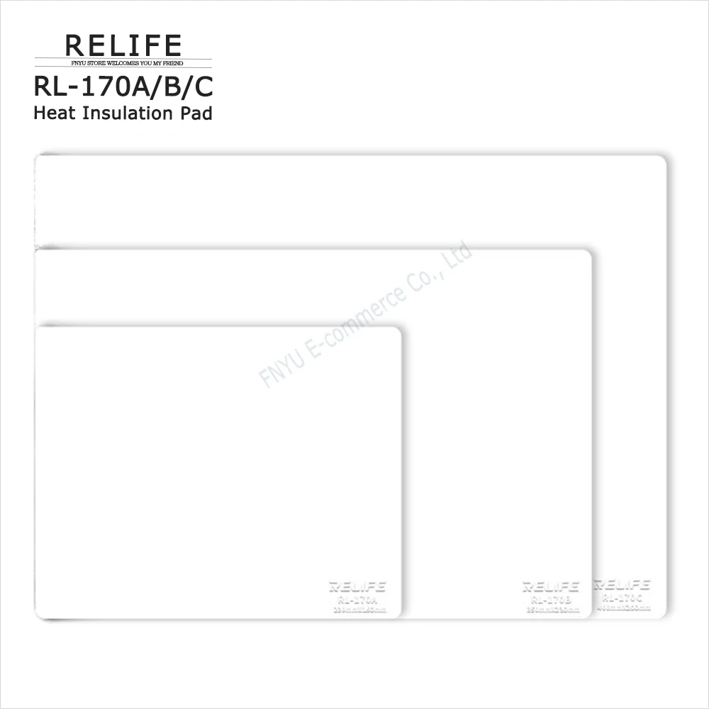 insulation pad RELIFE RL-170A RL-170B RL-170C High temperature 500 ℃ thermal insulation pad Anti-corrosion Adhesion properties