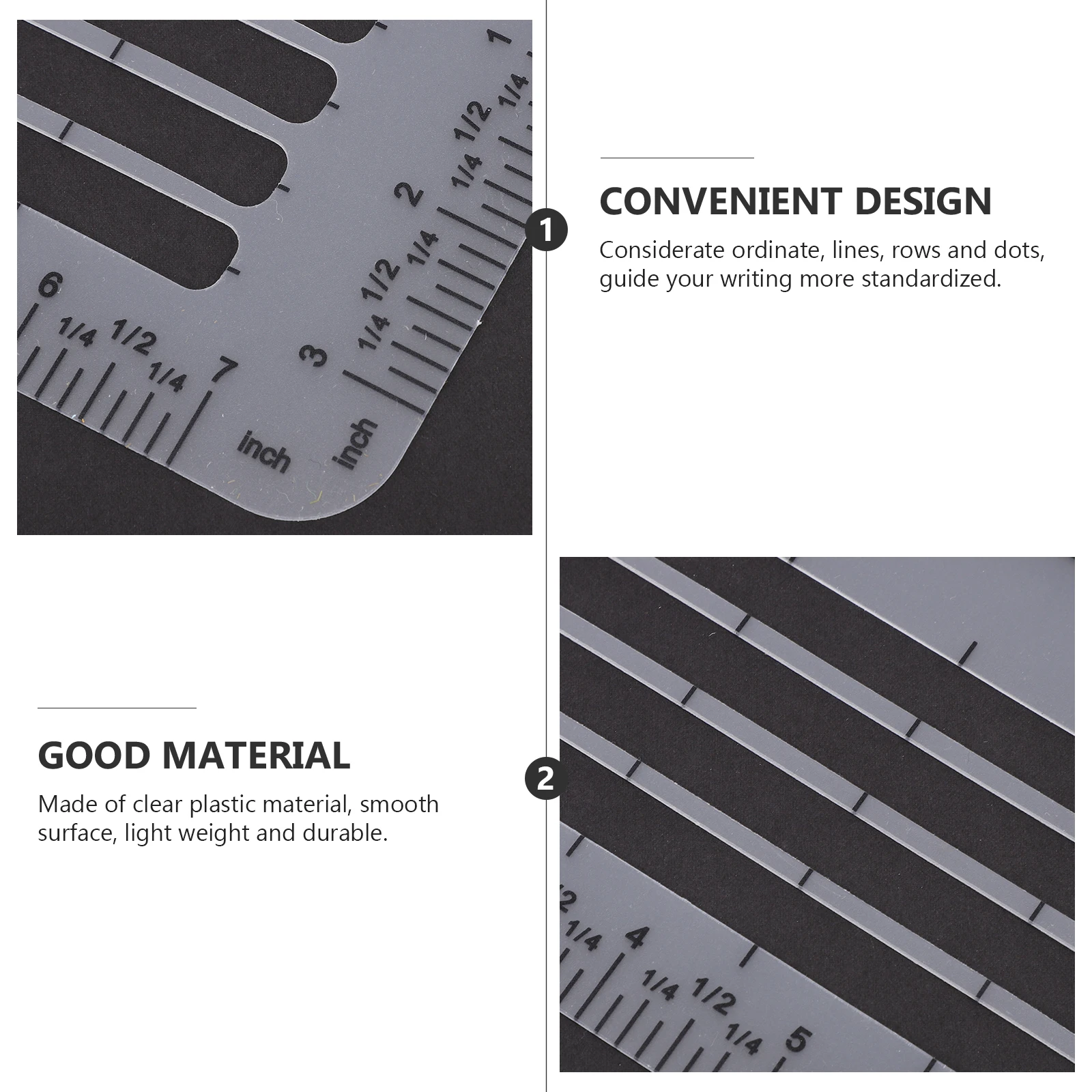 

4pcs Plastic Envelop Making Templatesaddressing Guide Stencil Diy Lettering Envelop Maker Writing Practice Tool For Greeting