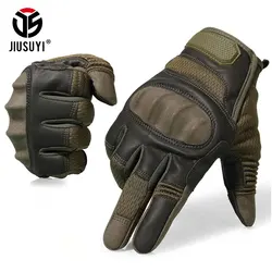 Taktische Vollfinger-Handschuhe Touchscreen Airsoft Kampf Paintball Schießen Hartschale Fahrrad Fahren Radfahren Camping Handschuh Männer