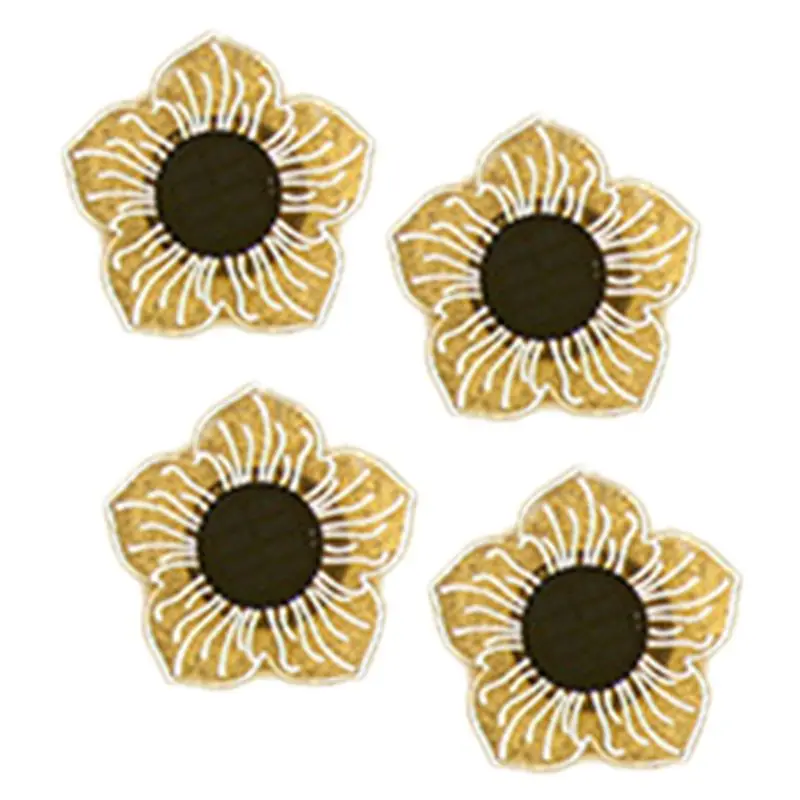 

4 шт. Солнечные акриловые садовые светильники для установки в грунт, уличные водонепроницаемые светящиеся настенные светильники для декора, прочные F-AT