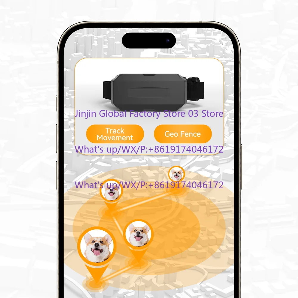 Mobile phone real-time electronic fence exceeds the report prompt GPS puppy device, kitten pet positioning electronic collar