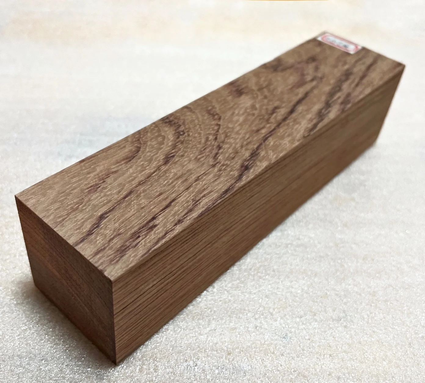 L:250x50x50mm natürliches massives Palisander holz Streifen Bar Block DIY Schnitz materialien