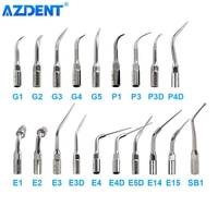 AZDENT Dental Ultrasonic Scaler Tips Scaling Periodontics Endo Perio Scaling Tip fit for EMS Woodpecker DTE NSK SATELEC Scalers