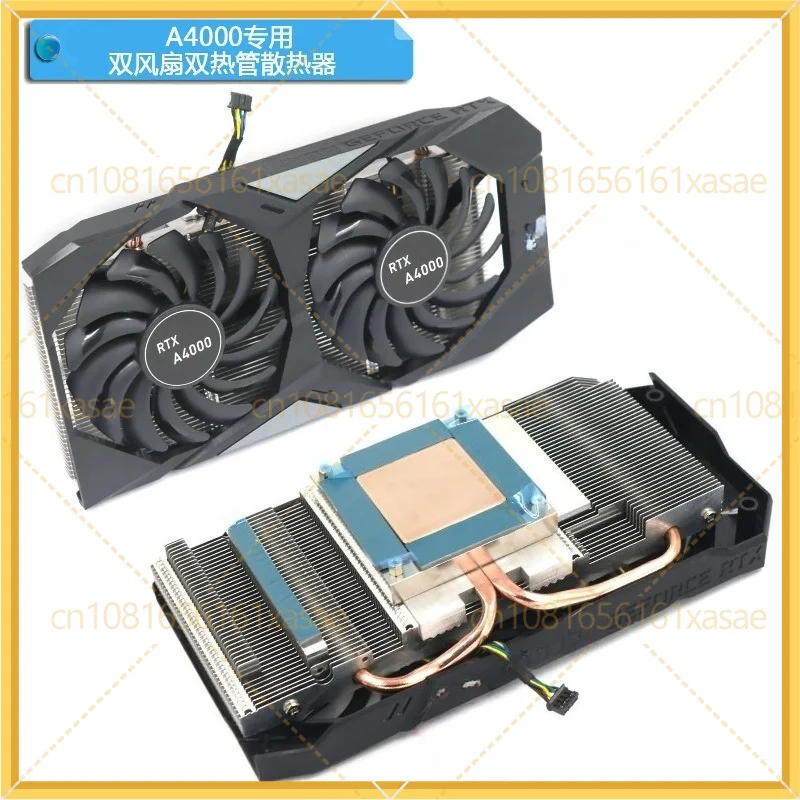 Upgrade Retrofit GPU Cooler Heatsink for NVIDIA RTX3050 RTX3060 RTX3060Ti A4000 Graphics Card 54.5mm Mounting Pitch