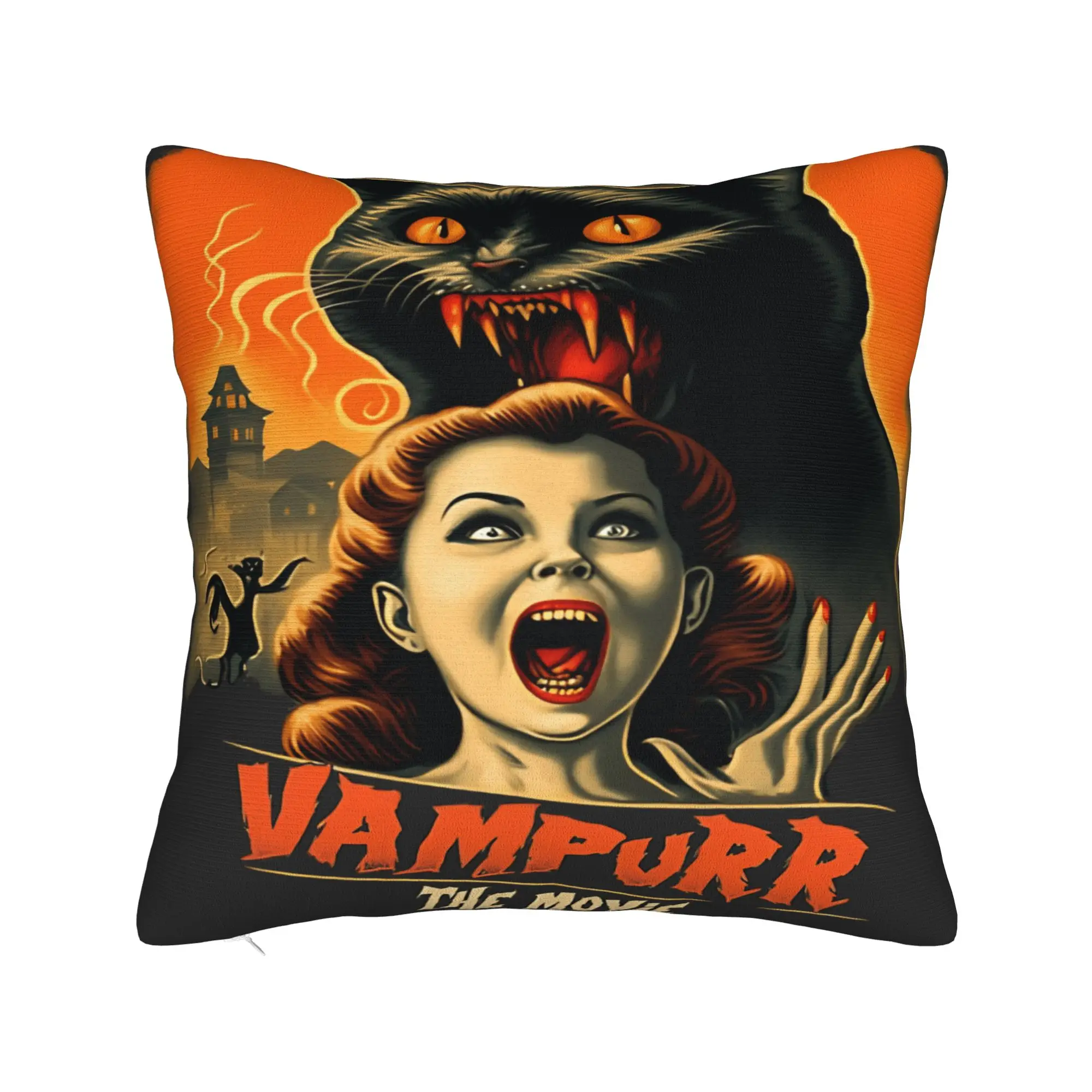 Pillow Case The Return of Vampurr Soft  Pillow Cover For Living Room Chair Fashion Pillowcases