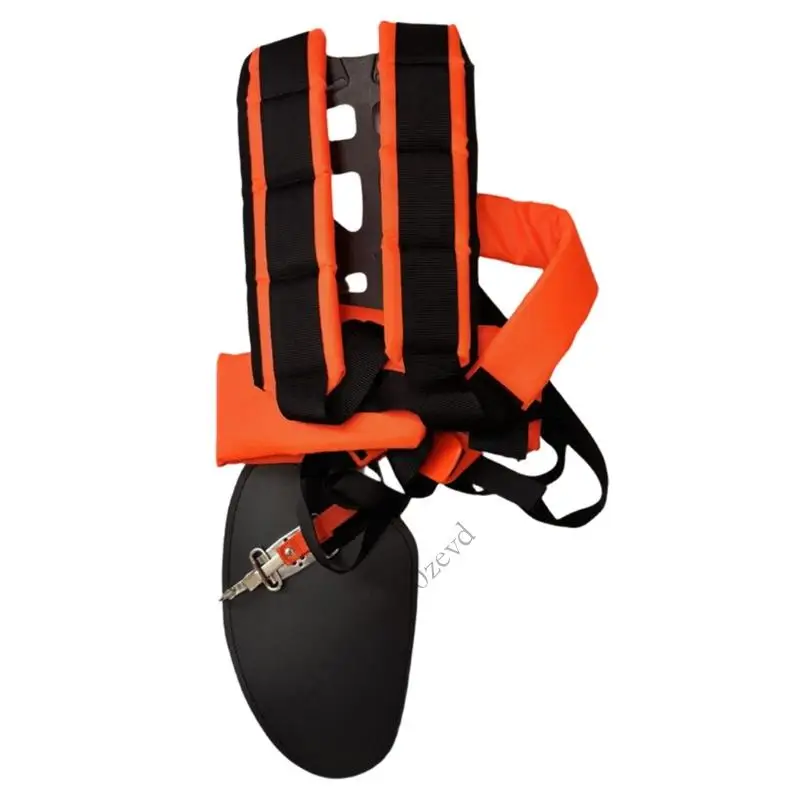 

Eater Adjustable Double Shoulder Strap Padded Harness Belt for Trimmers Fits Most Leaf Blowers and Brush Cutters P9YB