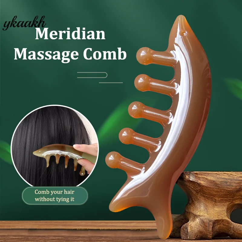 

Расческа для массажа головы, палочка Гуаша, расческа в форме акулы, инструмент для массажа под давлением головы, меридиан, снятие стресса, натуральная смола