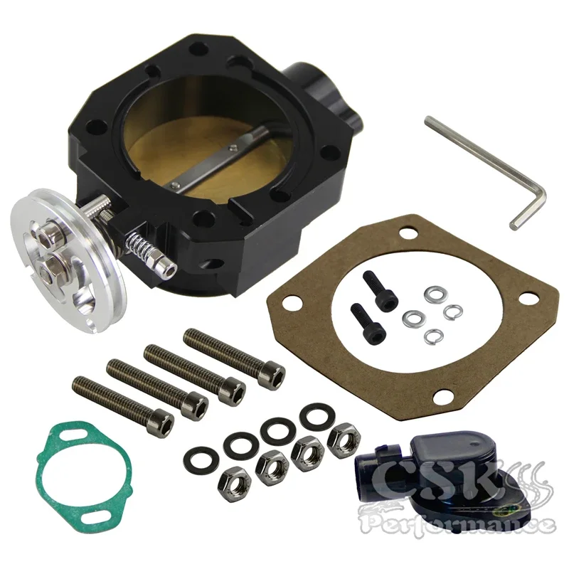 

70mm Throttle Body with Throttle Position Sensor for Honda Civic Accord CRX Prelude S2000 Acura Integra GS LS Type RS