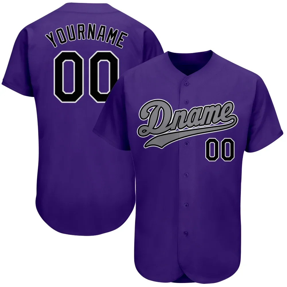 Camisa de beisebol personalizada impressa número do nome da equipe presentes incríveis para fãs para adultos/crianças uniformes de treinamento de jogo de softball