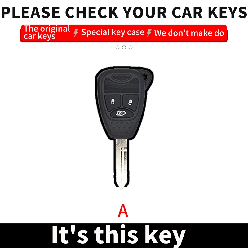Shell Fob Holder For Jeep Wrangler Compass Patriot Liberty Chrysler 300 PT Dodge JCUV Caliber Nitro Car Key Case Cover