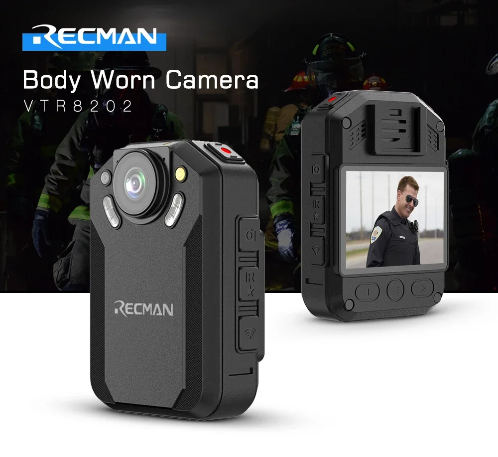 High Quality IP67 Waterproof Body Camera Law Enforcement Camera Night Vision Body Worn Camera with WiFi